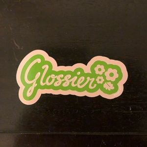 Glossier seasonal sticker 🌸